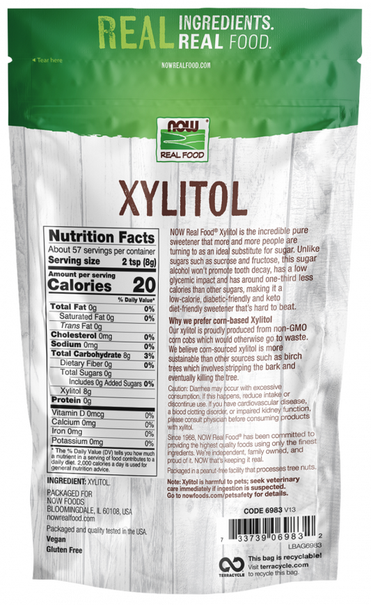 Now Xilitol 454g