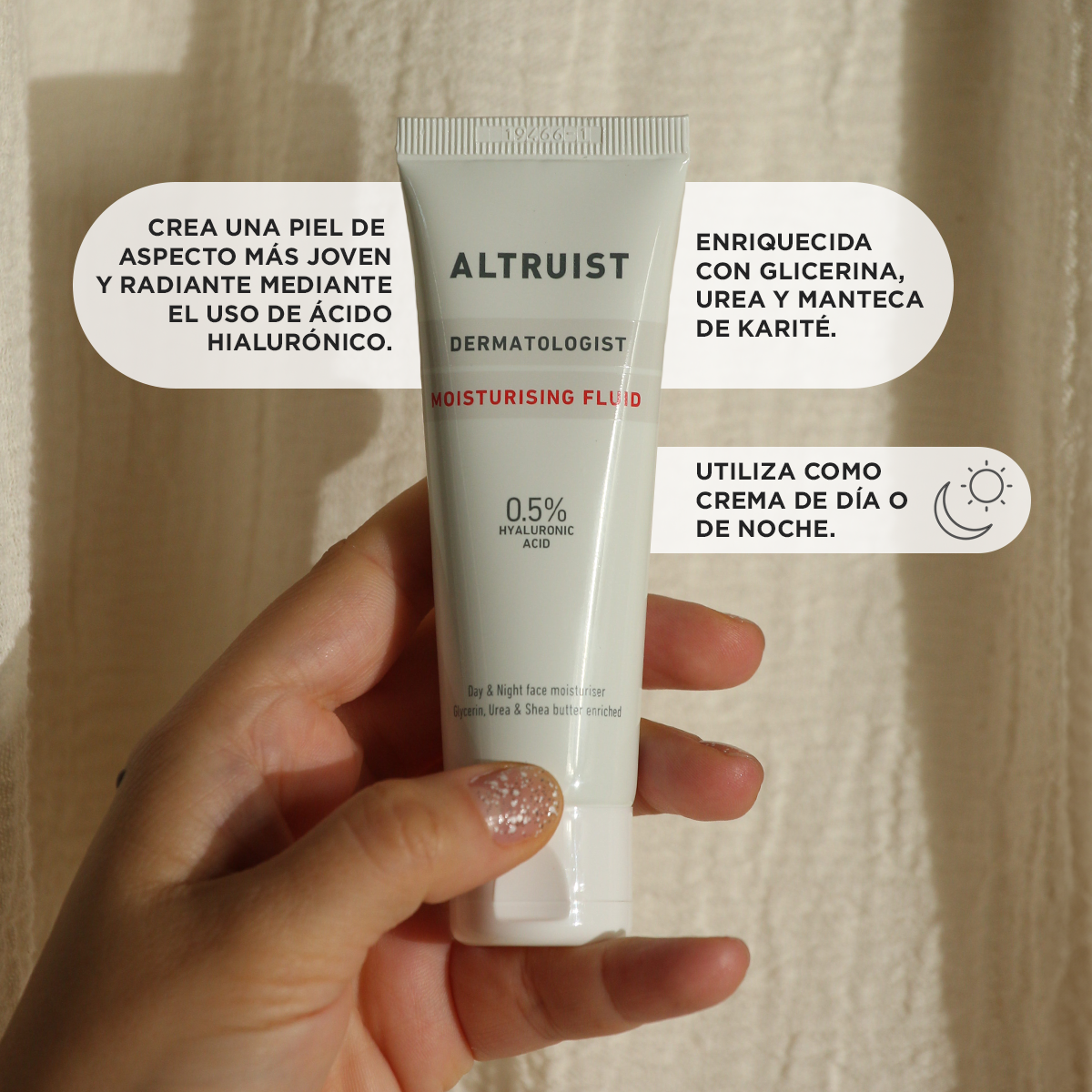 Altruist Crema Hidratante Con Ácido Hialurónico 50ml