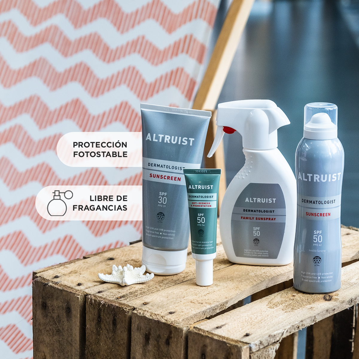 Altruist Protector Solar Spray para toda la familia Spf 50 250ml