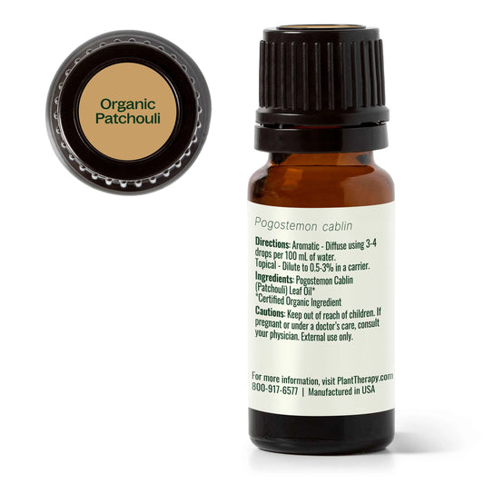 Plant Therapy Aceite esencial de pachulí orgánico 10ml