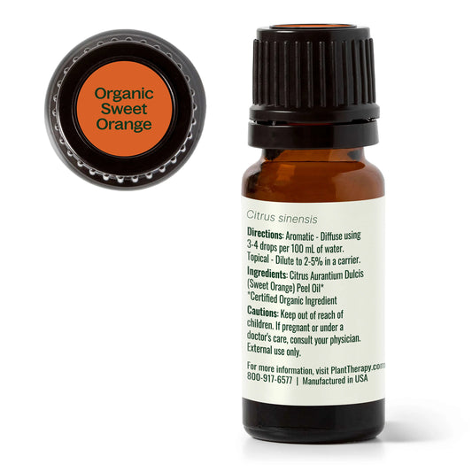Plant Therapy Aceite esencial de naranja dulce orgánico 30ml