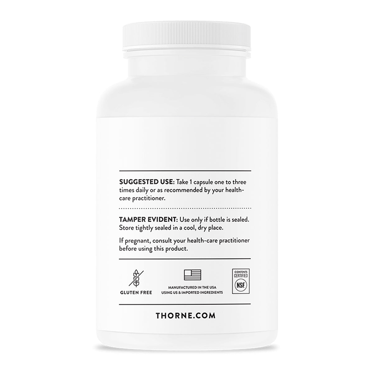 Thorne Suplemento de Niacinamida, 500 mg por cápsula, 180 cápsulas para 6 meses