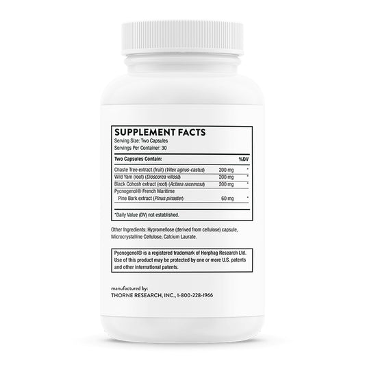 Thorne Suplemento Meta-Equilibrio para mujeres, 60 cápsulas para 1 mes