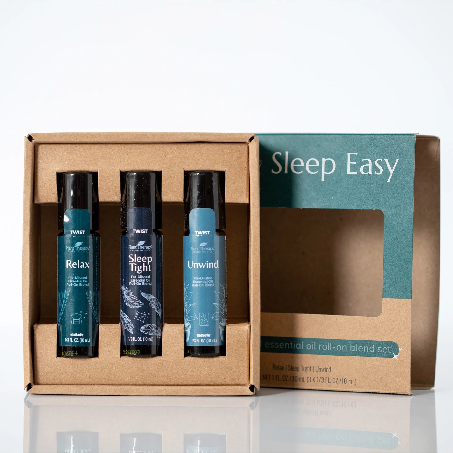 Plant Therapy Sleep Easy kit De Aceites Esenciales En Roll On 3 Piezas