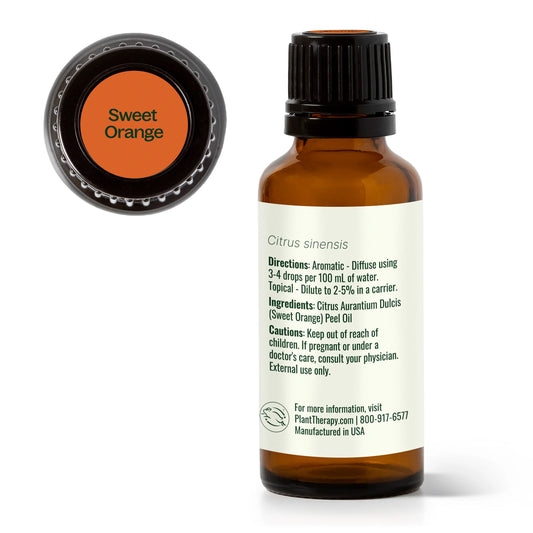 Plant Therapy Aceite esencial de naranja dulce 30ml