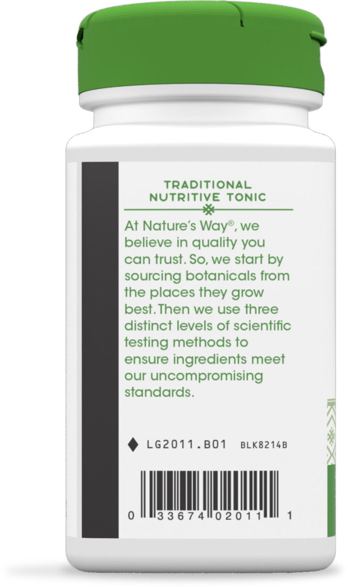 Nature's Way Alfa-Max Suplemento Alfalfa 840 mg, 100 cápsulas