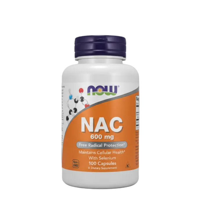 Now Suplemento de Acetilcisteina 100 Tabletas de 600mg