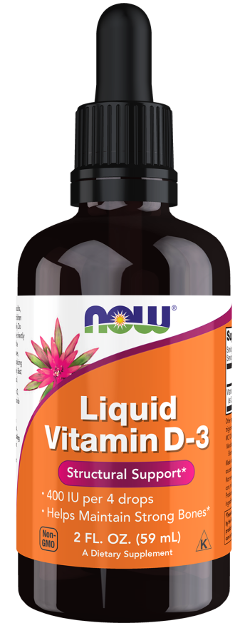 Now Suplemento Alimenticio de Vitamina D3 Liquida 59ml