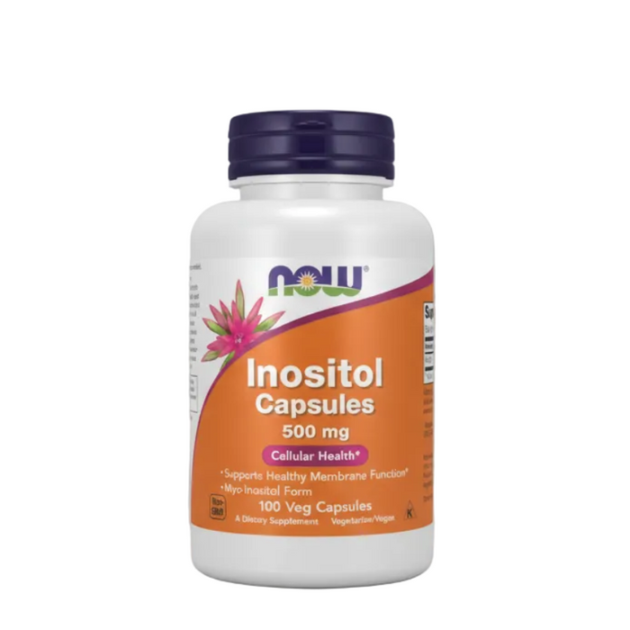 Now Suplemento de Inositol 500mg, 100 cápsulas