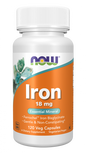 Now Foods Suplemento de Hierro, 18 mg por cápsula, 120 Cápsulas