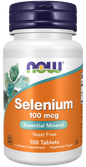 Now Tabletas de Selenio 100mcg 100 pz