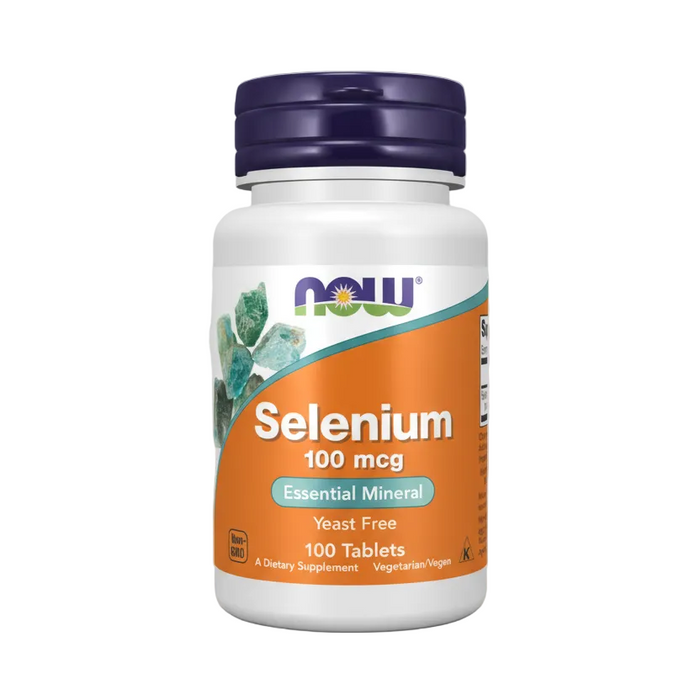 Now Suplemento de Selenio 100mcg, 100 tabletas