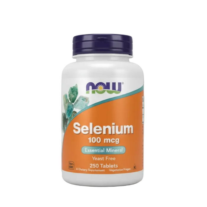 Now Suplemento de Selenio 100 mcg, 250 Tabletas