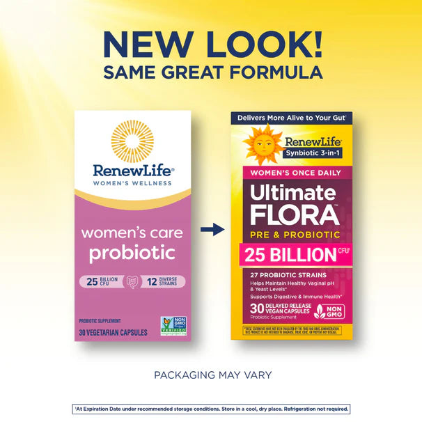 Renew Life Probióticos Mujeres Ultimate Flora, 30 cápsulas