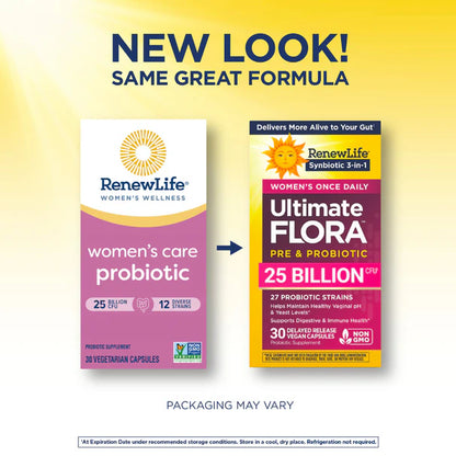 Renew Life Probióticos Mujeres Ultimate Flora, 30 cápsulas