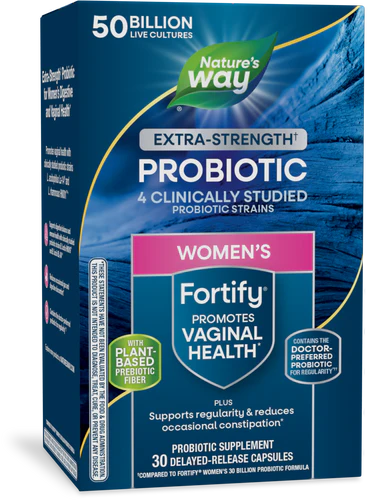 Nature's Way Fortifica Extra-Strength Probióticos para Mujeres, 30 cápsulas