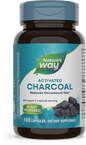 Nature's Way Suplemento Carbón Activado 560 mg, 100 cápsulas