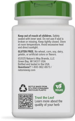 Nature's Way Suplemento Raíz de Diente de León 1575 mg, 100 cápsulas