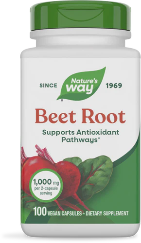 Nature's Way Suplemento Raíz de Remolacha 1000 mg, 100 cápsulas
