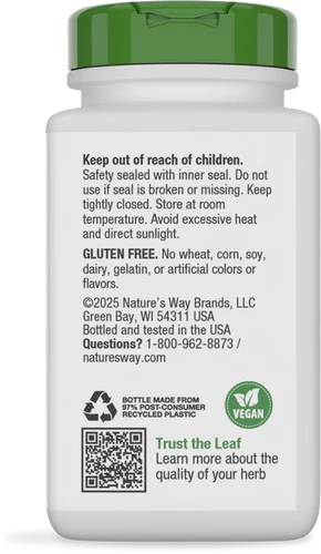 Nature's Way Suplemento Raíz de Remolacha 1000 mg, 100 cápsulas