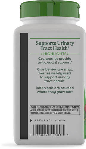 Nature's Way Suplemento Fruta de arándano, 100 cápsulas