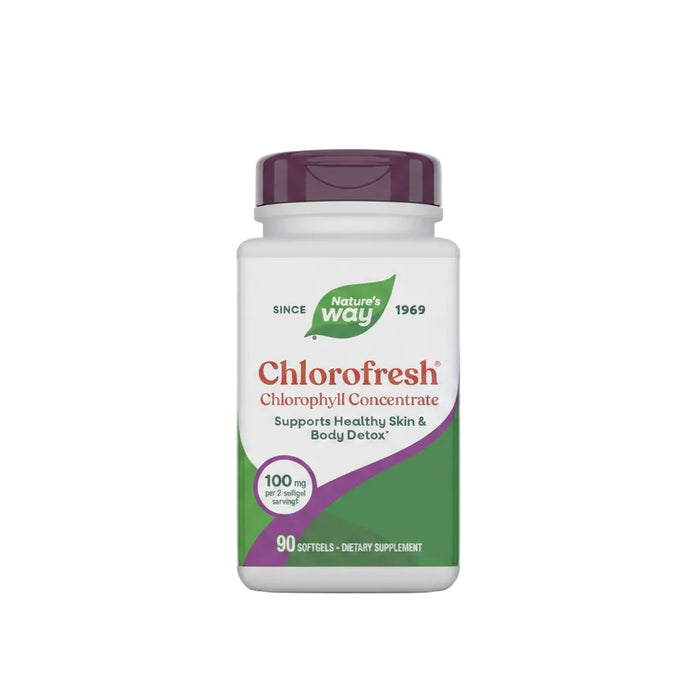 Nature's Way Chlorofresh Concentrado de Clorofila 100 mg, 90 cápsulas