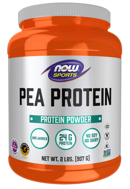 Now Suplemento de Proteina de chicharo, 2 lbs (907 g) sin sabor