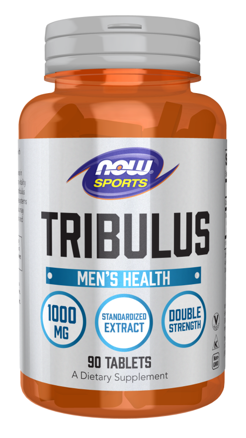 Now Suplemento de Tribulus 1000mg, 90 tabletas para 3 meses