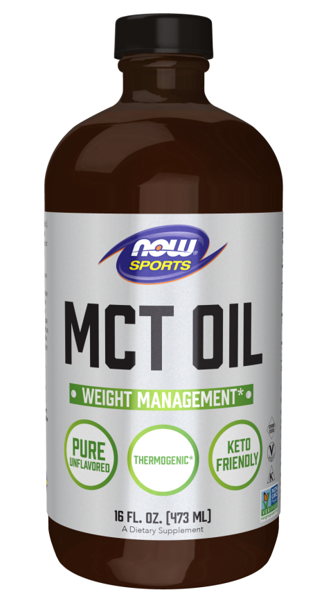 Now Suplemento de Aceite MCT 16 fl oz (473ml)