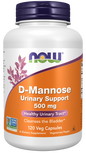 Now Capsulas de D-Manosa 500mg  120 caps