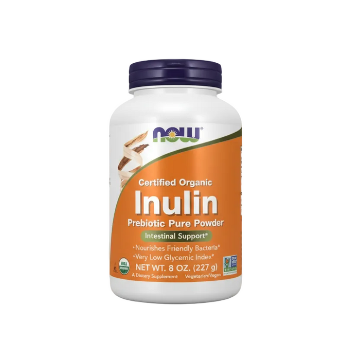 Now Suplemento Inulina Organica en Polvo 227g