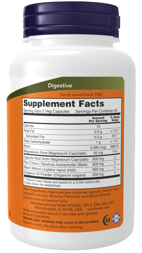 Now Foods - CANDIDA SUPPORTÂ  90 VCAPS