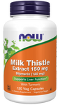Now Foods - Extracto de cardo mariano 150 mg Silimarina (120 mg) Cápsulas vegetales