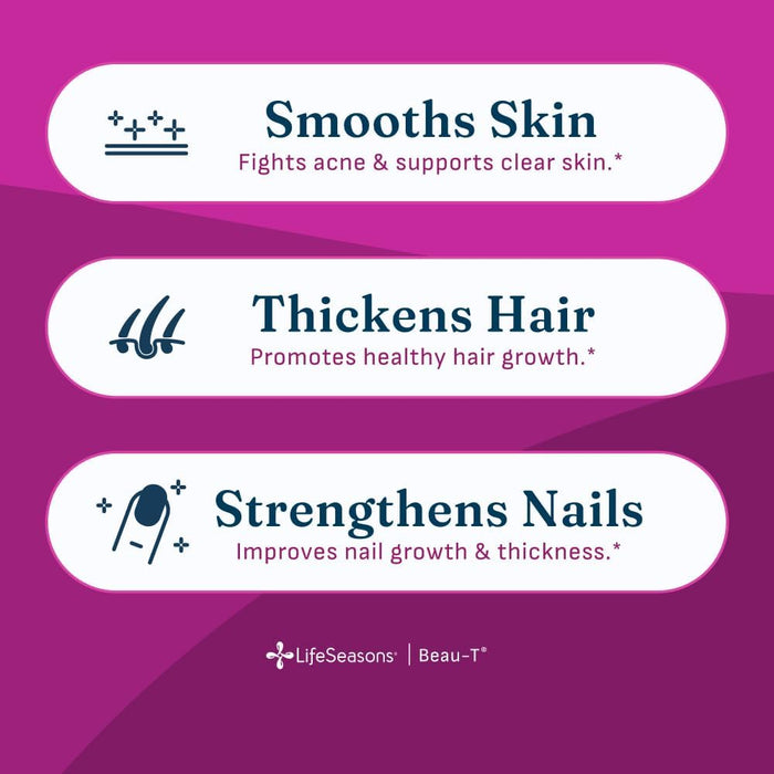 Lifeseasons Beau-t Cabello, Piel Y Uñas 90 Cápsulas