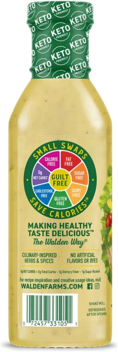 Walden Farms Aderezo Honey Dijon Sin Calorias 355 Ml