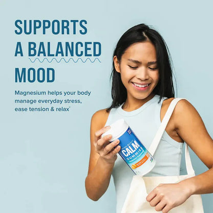 Natural Vitality CALM Suplemento Citrato de Magnesio 330mg, 60 Gomitas sabor naranja