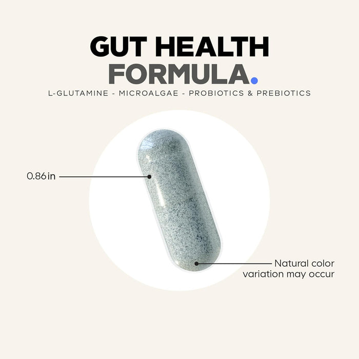 Codeage Suplemento con L‑Glutamina + Regaliz DGL + Malvavisco + Probióticos SBO + Prebióticos, 180 Cápsulas