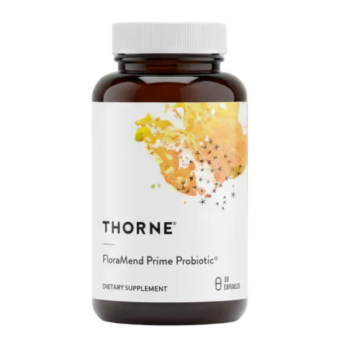 Thorne Research FloraMend Prime Probiótico – 30 Cápsulas Vegetarianas