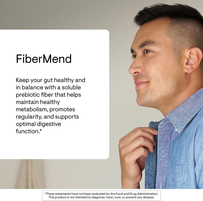 Thorne Research FiberMend – Polvo de Fibra Prebiótica 11.6 oz (329 g)