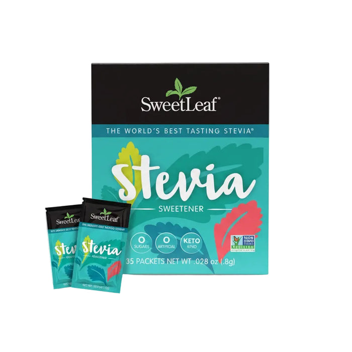 SweetLeaf Endulzante Natural de Stevia, Sachets 35 Sobres