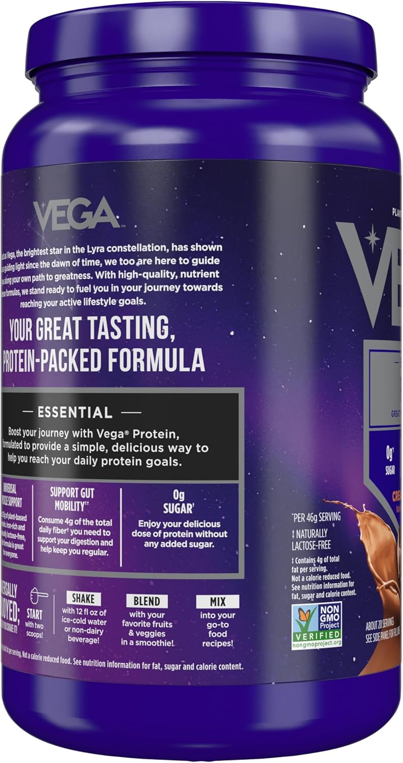 Vega Proteína Vegetal En Polvo Sabor Chocolate 920g