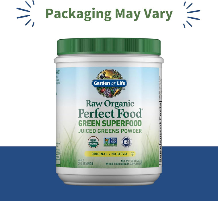 Garden Of Life Suplemento Super Alimento Verde, 207 gr
