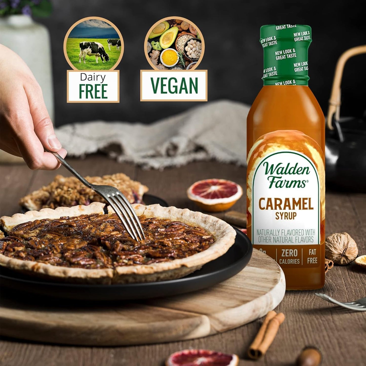 Walden Farms Jarabe De Caramelo Sin Calorias 355 Ml