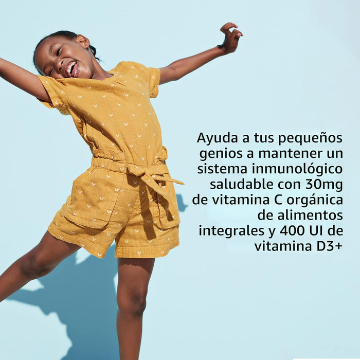 Garden of Life Probióticos para niños 5 billones, 30 tabletas masticables sabor fresa plátano
