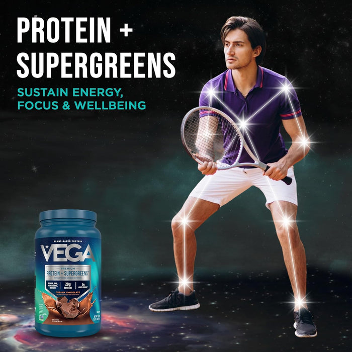 Vega Protein + Supergreens Proteína Sabor Chocolate 814 g