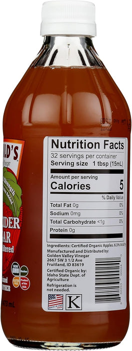 Fairchild's Vinagre de Sidra de Manzana 473 ml