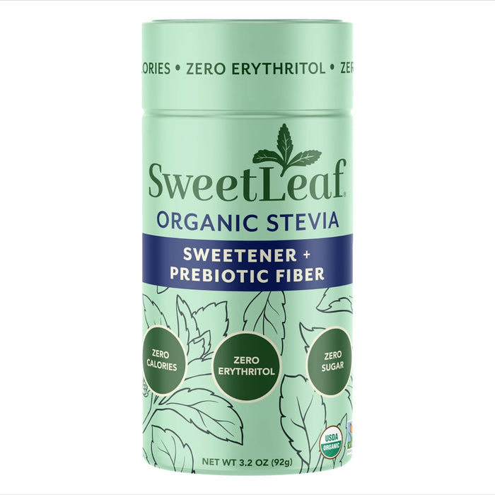 SweetLeaf Endulzante Natural Stevia Org Granulado, 3.2 oz (92g)