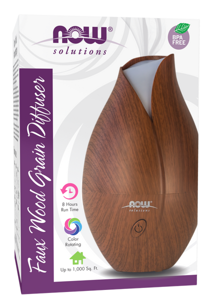 Now Difusor Ultraso para Aceites Esenciales con Apariencia a Madera