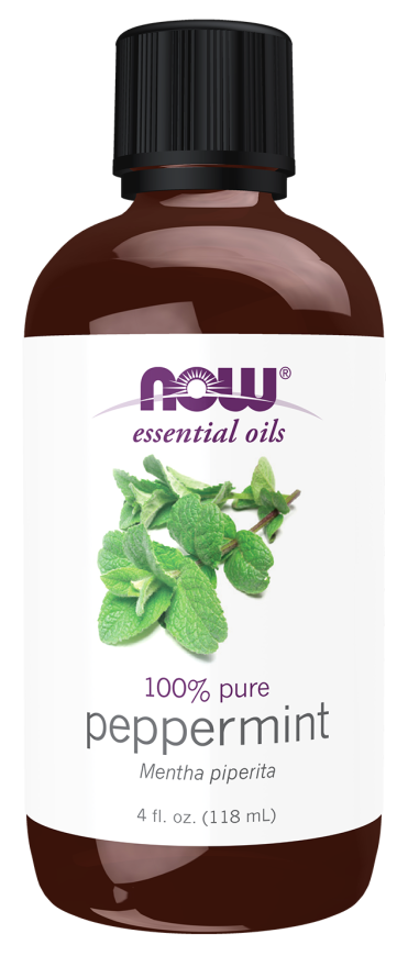 Now Aceite Esencial de Menta, 4fl oz ( 118 ml)