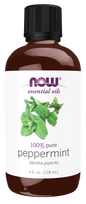 Now Aceite Esencial de Menta, 4fl oz ( 118 ml)
